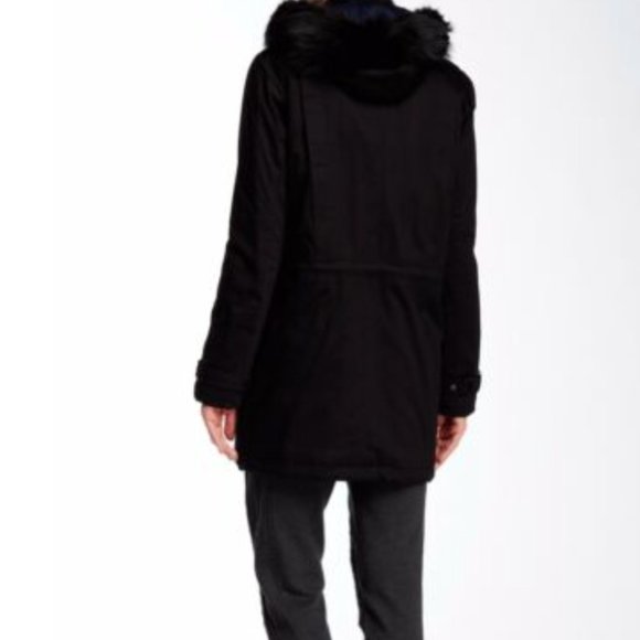 VINCE COTTON 'Quilted' Genuine Fur Trim Parka - Picture 4 of 9
